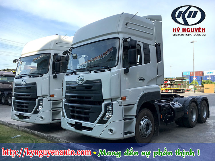 Hình ảnh thực tế xe đầu kéo UD trucks