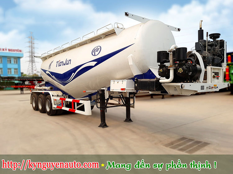 Ưu điểm vượt trội của bồn chở xi măng