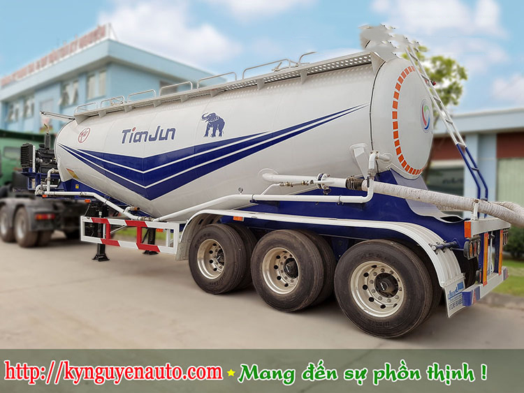 Ưu điểm vượt trội của bồn chở xi măng